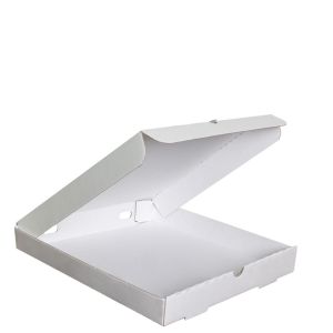 Premium White on White Pizza Box C - 12