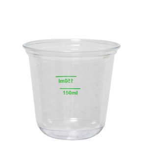 Clear - 90mm 10oz - Wine - rPET Cold U Shape Tumbler