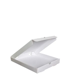 Premium White on White Pizza Box A - 9